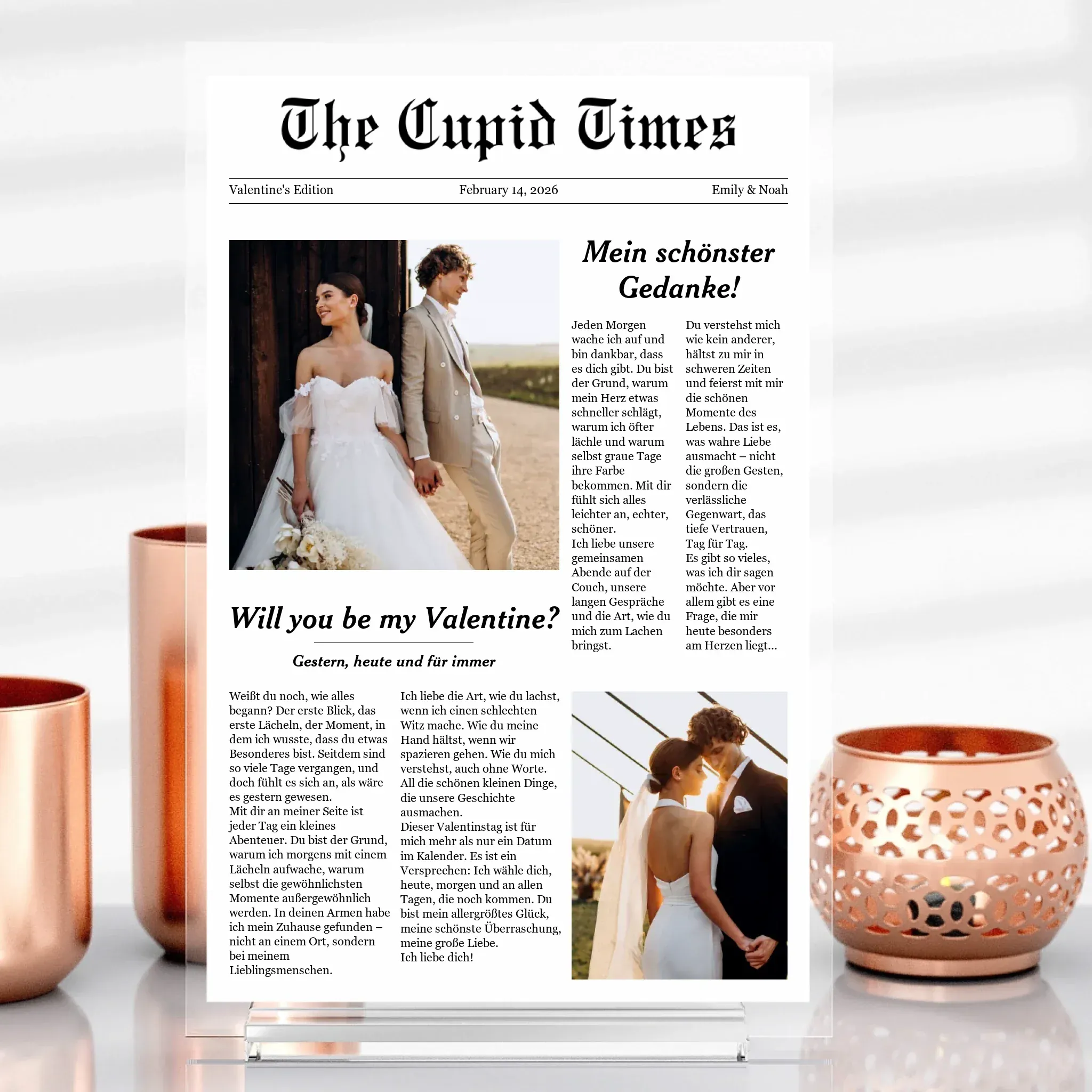 Geschenke zum Valentinstag für deinen Schatz